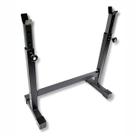 Suporte de Barra Regulável Rosca Bíceps Musculação Iron Force Cor:Preto