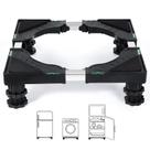 Suporte de base móvel Nefish Mini Geladeira Universal Preto