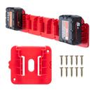Suporte de bateria Crtbelfy para bateria Milwaukee M18 18V - pacote com 5