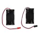 Suporte de bateria: estojo, suporte de ranhura para controle remoto AA x 2