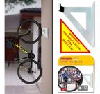 Suporte De Bicicleta Parede E Teto Em Aço Alta Resistência - Brasforma
