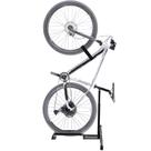 Suporte de bicicleta, suporte de chão Qualward, vertical, ajustável na vertical Suporte de bicicleta, suporte de chão Qualward, vertical, ajustável na vertical