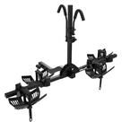 Suporte de bicicleta Vibrelli V70 para 2 bicicletas, 65 lb, para pneus largos, SUV Suporte de bicicleta Vibrelli V70 para 2 bicicletas, 65 lb, para pneus largos, SUV