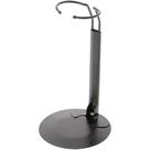 Suporte de boneca Plymor DSP-60B preto ajustável para bonecas de 25-35 cm