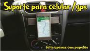 Suporte de botar celular em carro - Cara Air Vent