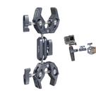 Suporte de braçadeira SMALLRIG Double, braçadeira de guarda-chuva, braço Super Clamp Suporte de braçadeira SMALLRIG Double, braçadeira de guarda-chuva, braço Super Clamp
