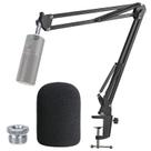 Suporte de braço Mic Boom com filtro Pop para Razer Seiren X da YOUSHARES