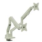 Suporte de braço para monitor duplo Pixio PS1D Wave Mint