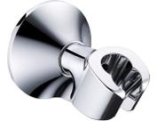 Suporte de cabeça de chuveiro BRIGHT SHOWERS com acabamento cromado de ângulo duplo