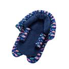 Suporte de cabeça para assento de carro para bebê SWESEN Super Soft 2 em 1 Navy