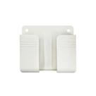 Suporte de Caixa de Carregamento de Celular ou Controle Montado na Parede Sem Furos Adesivo Cor:BRANCOQuantidade:KIT CO