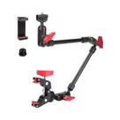 Suporte De Câmera Articulado Ajustável De 22 Polegadas (57cm) Com Braço Mágico E Super Clip, Kit De Suporte De Câmera Articulado Ajustável De 22 Polegadas (57cm) Com Braço Mágico E Super Clip, Kit De