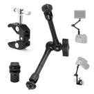 Suporte de câmera TARION Magic Arm com Super Clamp 28 cm