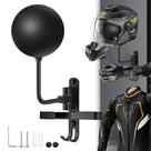 Suporte de capacete Kikerike Wall Mount 180 com rotação de 180, pacote com 1 pacote