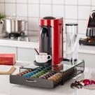 Suporte de cápsulas FlagShip para cápsulas Nespresso Vertuo com capacidade de 50 Suporte de cápsulas FlagShip para cápsulas Nespresso Vertuo com capacidade de 50
