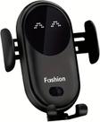 Suporte de carregador sem fio para carro, fixação automática inteligente de 15 W Suporte de carregador sem fio para carro, fixação automática inteligente de 15 W
