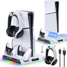 Suporte de Carregamento com Ventilador para PS5 Slim - FASTSNAIL