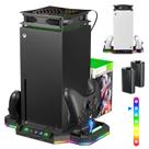 Suporte de carregamento do ventilador de resfriamento Luckit para Xbox Series X Suporte de carregamento do ventilador de resfriamento Luckit para Xbox Series X