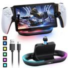 Suporte de carregamento FASTSNAIL para PS Portal com luz RGB