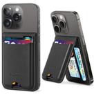 Suporte de Cartão de Telefone em Couro Premium para iPhone - Design Elegante e Funcional