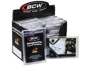 Suporte de cartão magnético BCW 130 PT Espessura, ímã de ouro de 14 quilates