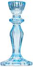 Suporte de castiçal Talking Tables Blue Glass para vela cônica