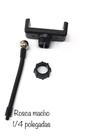 Suporte De Celular Flexível Para Ring Light Rosca Macho