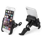 Suporte De Celular Motowolf em Alumínio Para Moto, Preto