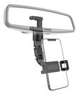 Suporte de Celular Para Carro CJ-61 Espelho Retrovisor Preto
