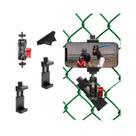 Suporte De Celular Para Cercas De Beisebol E Softbol Para Câmeras Esportivas GoPro Insta360 DJI Suporte De Celular Para Cercas De Beisebol E Softbol Para Câmeras Esportivas GoPro Insta360 DJI