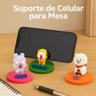Suporte de Celular Para Mesa Dobrável Personagens BT21 Várias Cores Mang Chimmy RJ