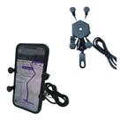 Suporte De Celular Para Moto com Carregador USB Universal Modelo Drone