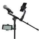 Suporte de Celular para Pedestal de Microfone CSCH 3 -BK - Custom Sound Suporte de Celular para Pedestal de Microfone CSCH 3 -BK - Custom Sound