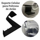 Suporte De Celular Para Poltrona De Avião Apoio Viagem Assistir