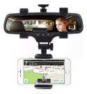 Suporte De Celular Veicular C/ Encaixe Retrovisor Universal