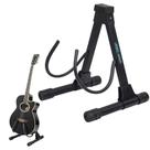 Suporte de Chão ASK Para Violão/Viola/Baixo/Guitarra Versátil Suporta Até 10Kg Alta Resistencia Com Encosto de TPO Apoio de Silicone
