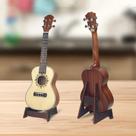 Suporte De Chão De Madeira Para Guitarra Baixo Acústica Elétrica, Ukulele E Instrumentos De Corda -