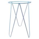 Suporte de Chão Tripé 40X22 (Bitola 6 mm) Branco JC JARDIM