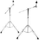 Suporte de Chimbal Duplo Awagas - 70-120cm (Pacote com 2 Unidades) Suporte de Chimbal Duplo Awagas - 70-120cm (Pacote com 2 Unidades)