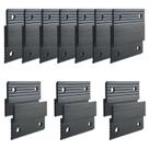 Suporte de chuteira francês TKGKHK Heavy Duty Alumínio Z Bar x10