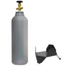 Suporte de Cilindro CO2 Chão Chopeira kegerator Diâmetro 20cm