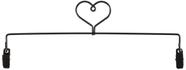 Suporte de clipe Hanger Ackfeld Manufacturing Heart 30x38x22cm Suporte de clipe Hanger Ackfeld Manufacturing Heart 30x38x22cm