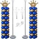 Suporte de coluna de balão Decojoy Conjunto de porta-balões 2, 2 em 1