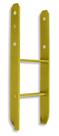 Suporte de Coluna tipo sanduíche 14x14cm Forsul Ferragem Telhado Dourado