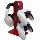 Suporte de Controle e Headset Design Moderno para PS4, PS5 e Xbox