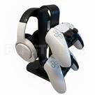 Suporte de Controle e Headset Design Moderno para PS4, PS5 e Xbox -
