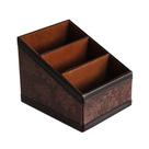 Suporte de controle remoto: recipiente de armazenamento Daixers PU Leather