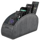 Suporte de controle remoto SITHON PU Leather 5 compartimentos