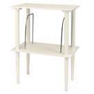 Suporte de disco Victrola Wooden Companion para Music Center White