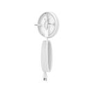 Suporte de encaixe em anel para câmeras Floodlight, cabo branco de 6 m, 110 V